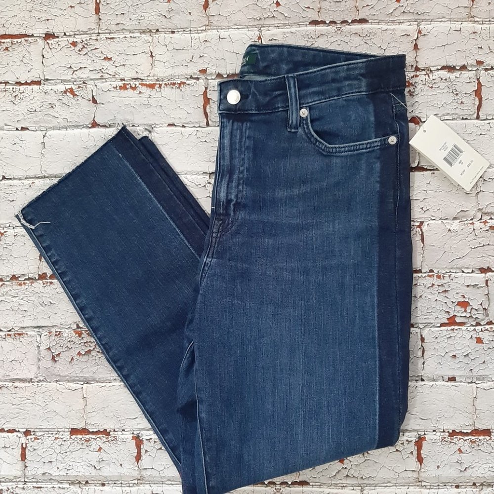 Lauren Ralph Lauren Slim Straight Leg Jean Size 14
